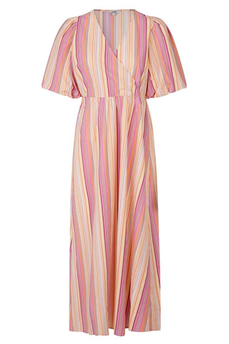 MbyM - Kjole - Clancy-M - Kimaya Pink Stripe