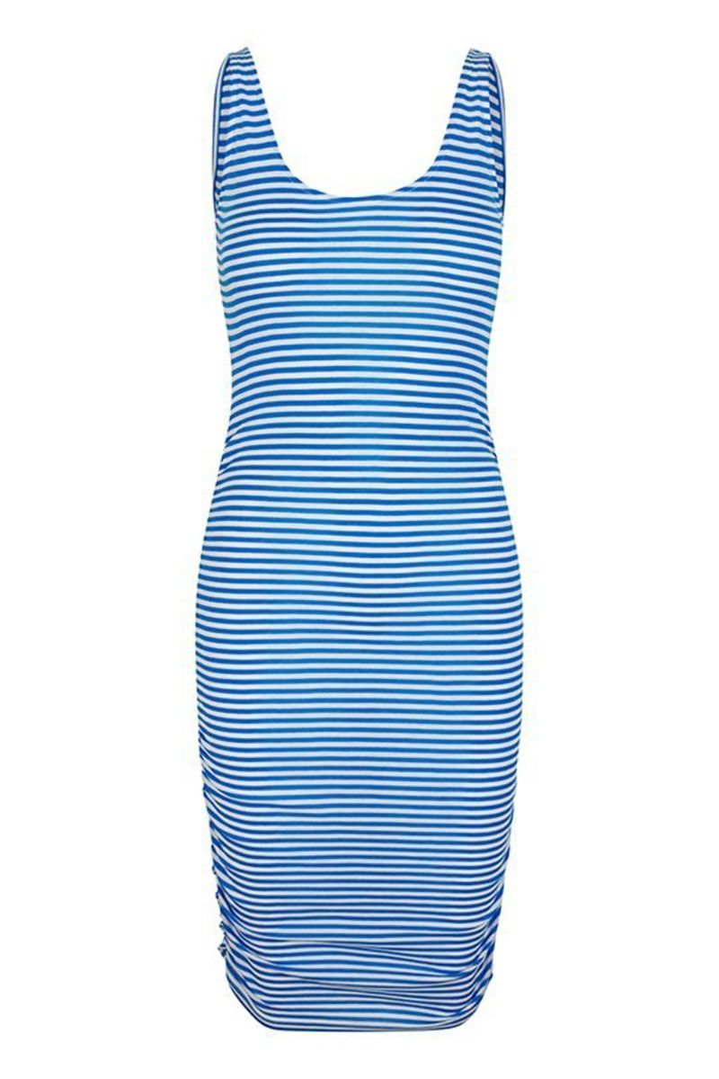 MbyM - Kjole - Dovile-M - True Blue Sugar Stripe