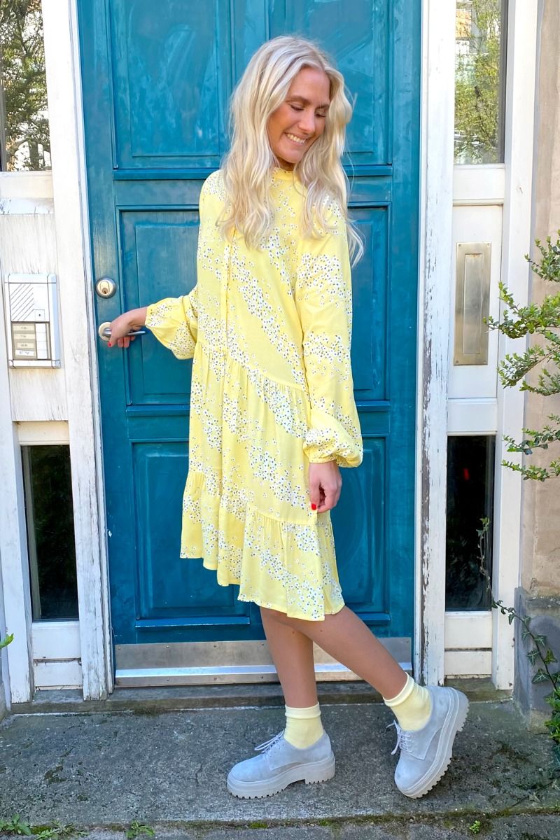MbyM - Kjole - Marranie - Sereia Yellow Print