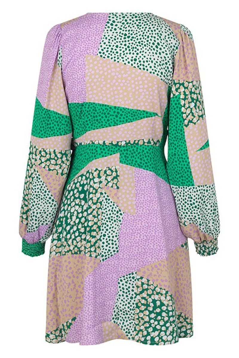 MbyM - Kjole - Melikana - Delmarilla Print Green