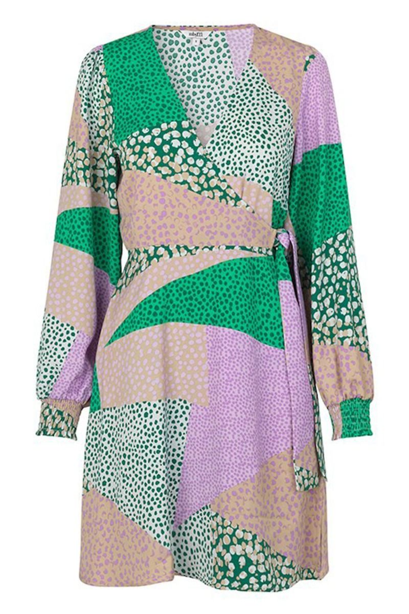 MbyM - Kjole - Melikana - Delmarilla Print Green