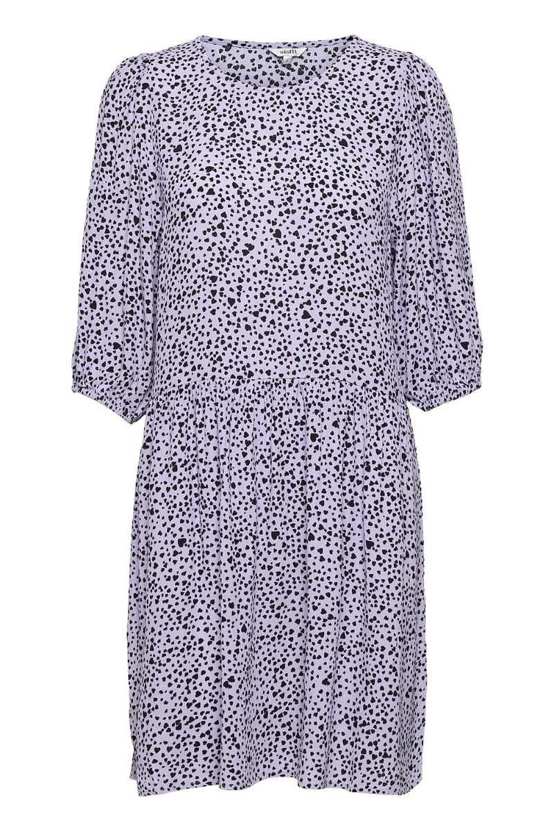 MbyM - Kjole - Reya Dress - Lavender Print