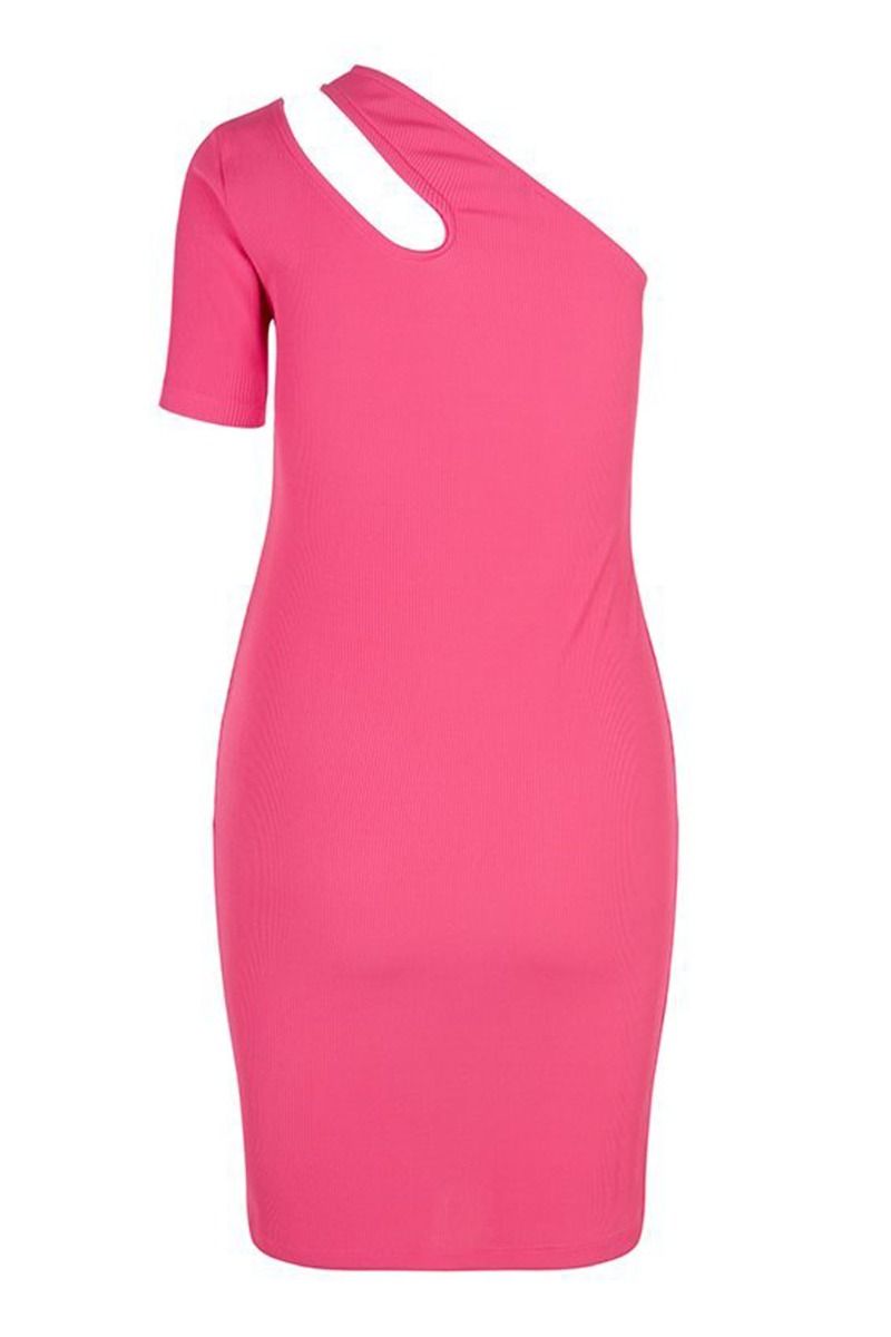 MbyM - Kjole - Sakuras Short Sleeves-M - Fandango Pink