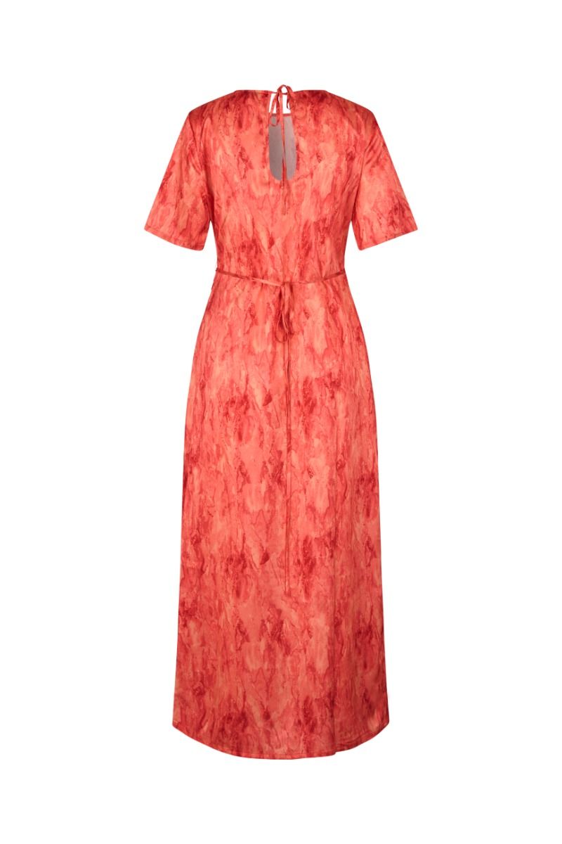 MbyM - Kjole - Kylar-M - Red Crystallic Print