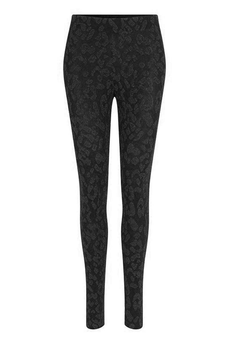MbyM - Leggings - Karren - Black Leopard