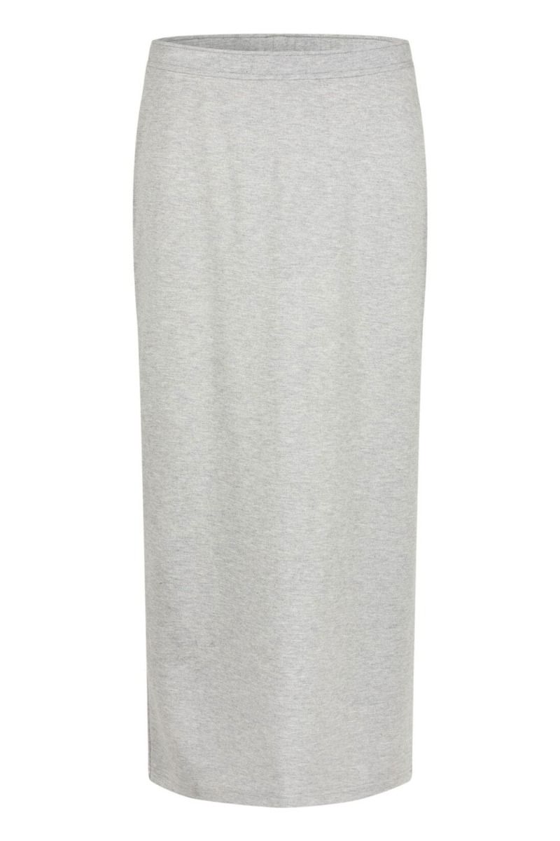 MbyM - Nederdel - Caranos-M - Light Grey melange