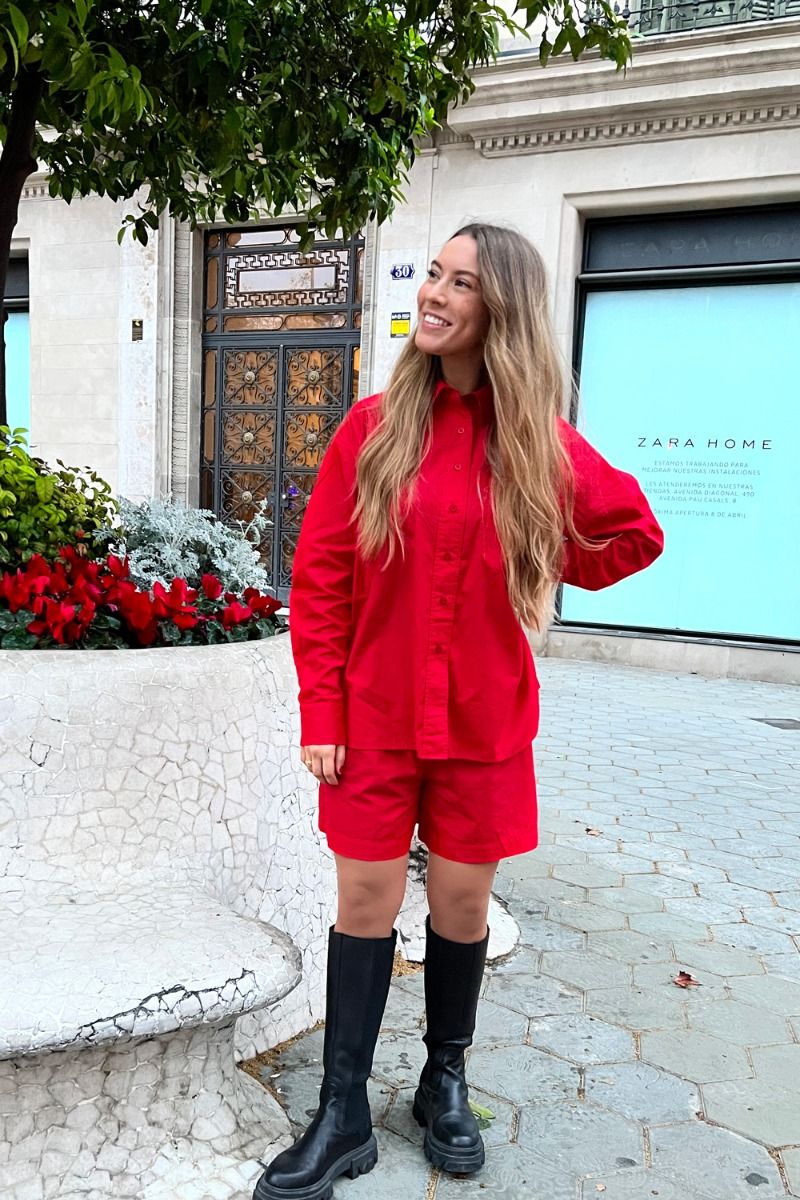 MbyM - Shorts - Midnight-M - High Risk Red