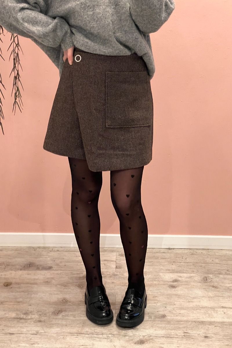 MbyM - Nederdel - Keya-M - Chocolate Martini Melange