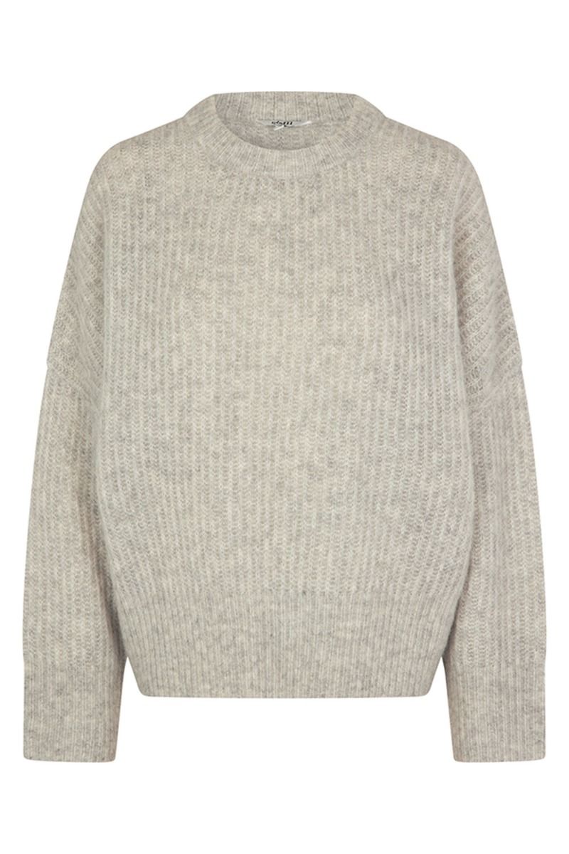 mbyM - Strik - Gillian-M - Light Grey melange