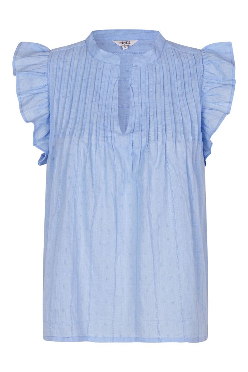 MbyM - Top - Gemala-M - Blue Heron