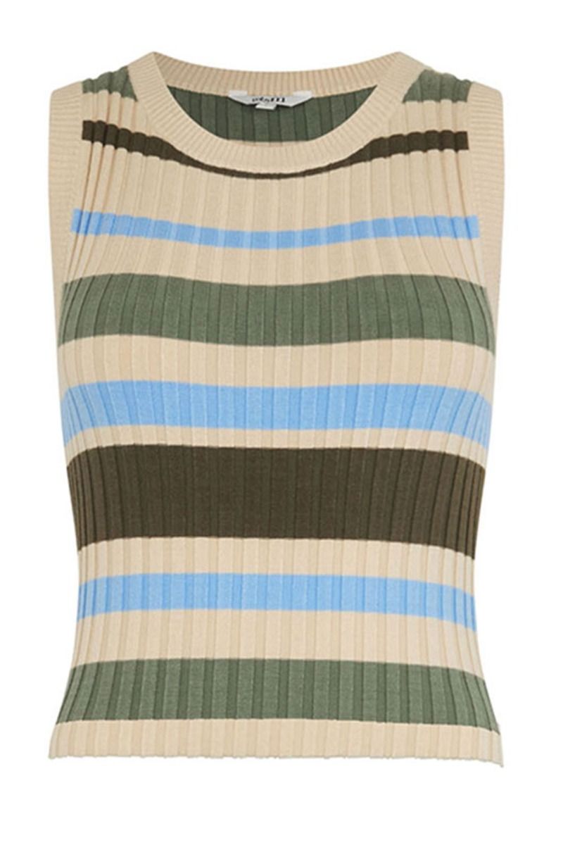 MbyM - Top - Jemima-M - Oyster Stripe