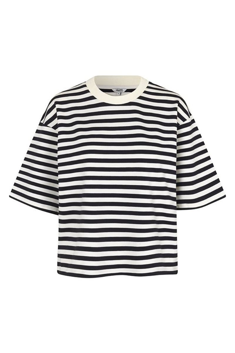 MbyM - T-shirt - Emrys-M - Night Sky/Sugar Stripe