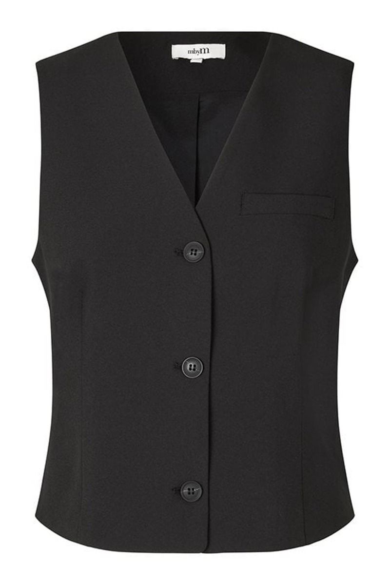 MbyM - Vest - Denah-M - Black