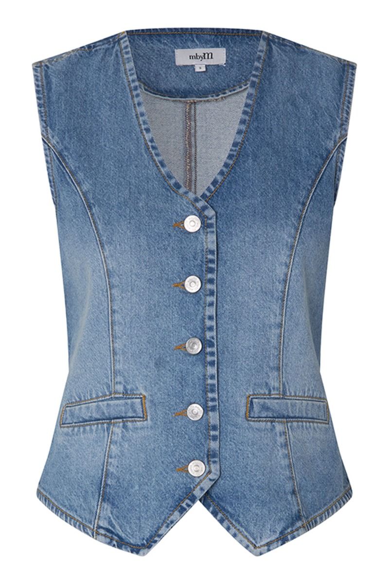 MbyM - Vest - Flanas-M - Light Vintage Wash