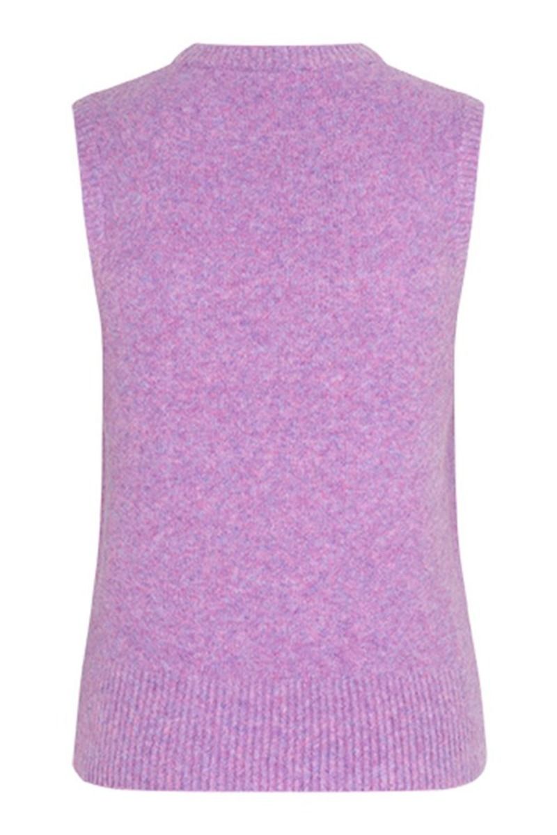 MbyM - Vest - Fredrika Embroidery - Violet Tulle Melange