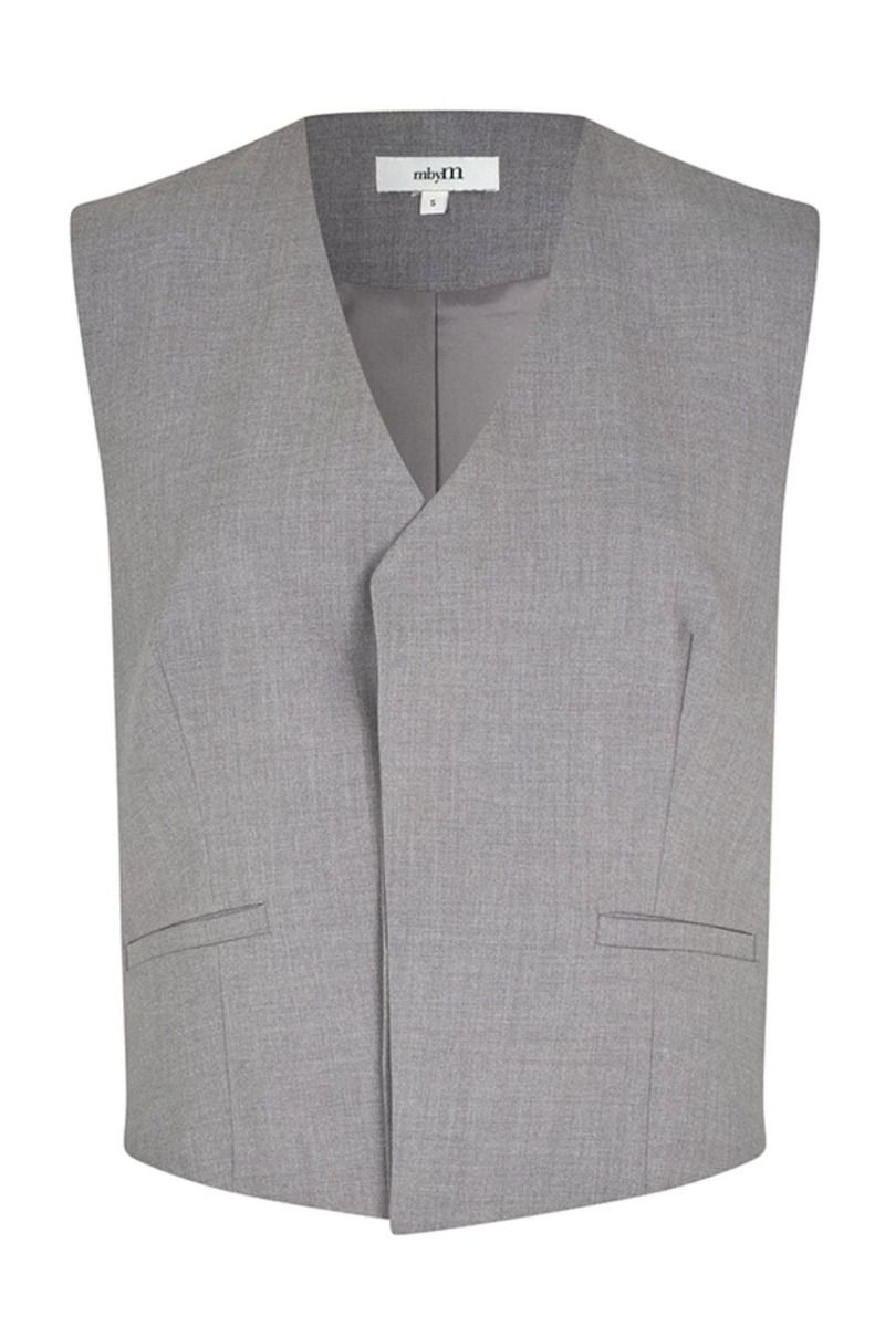 MbyM - Vest - Hettie-M - Medium Grey