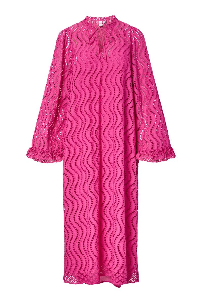 Y.A.S - Mesa LS Long Dress S. - Rose Violet(Levering midt marts)