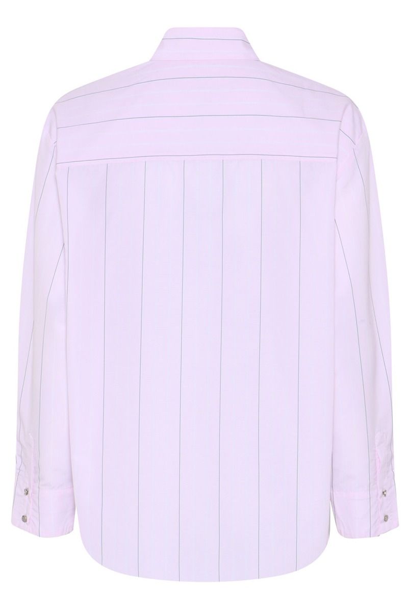 Bruuns Bazaar - Skjorte - MesquiteBBBela Shirt - Pastel Pink Stripe (Levering midt marts)