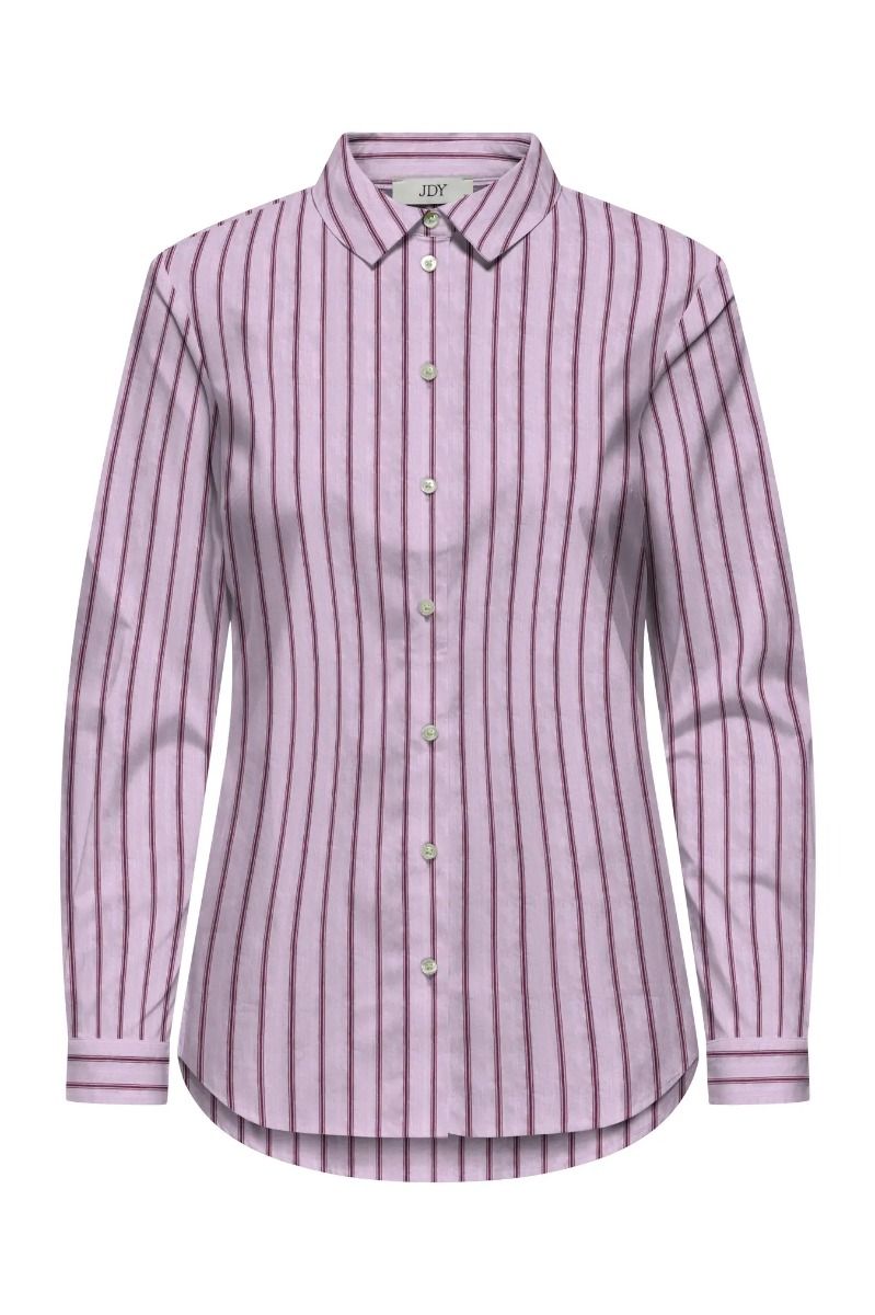 JDY - Skjorte - Mio L/S Shirt - Chalk Pink Fig