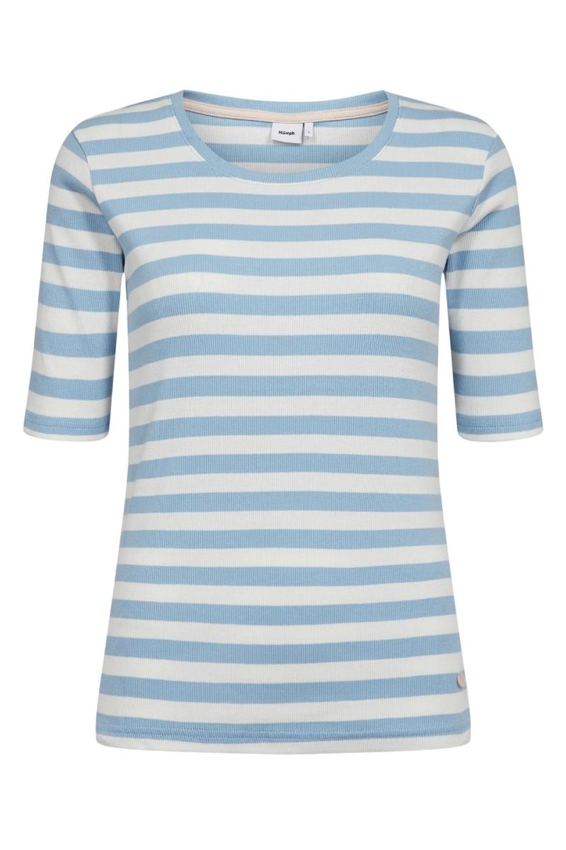 Nümph - T-shirt - Mixie SS T-shirt - Airy Blue