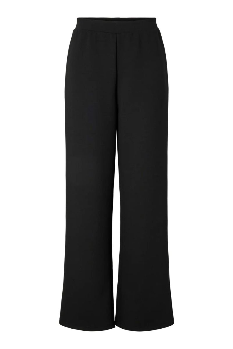 Pieces - Bukser - Moa HW Wide Pants - Black