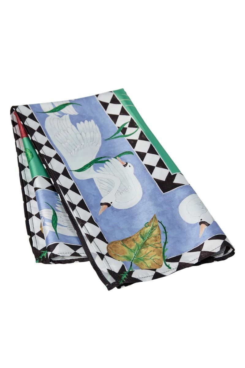 Nümph - Tørkæde - Mocha Satin Scarf - Vibrant Green