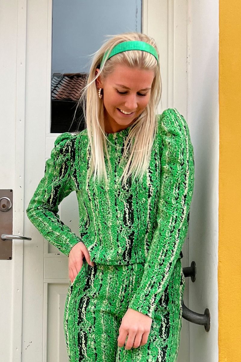 Modström - Bluse - CorbyMD O-Neck - Classic Green