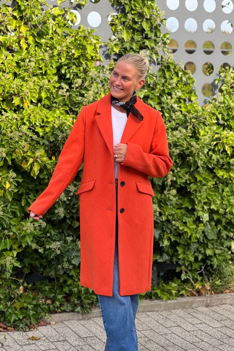Modström - Jakke - Pamela Coat - Bright Cherry