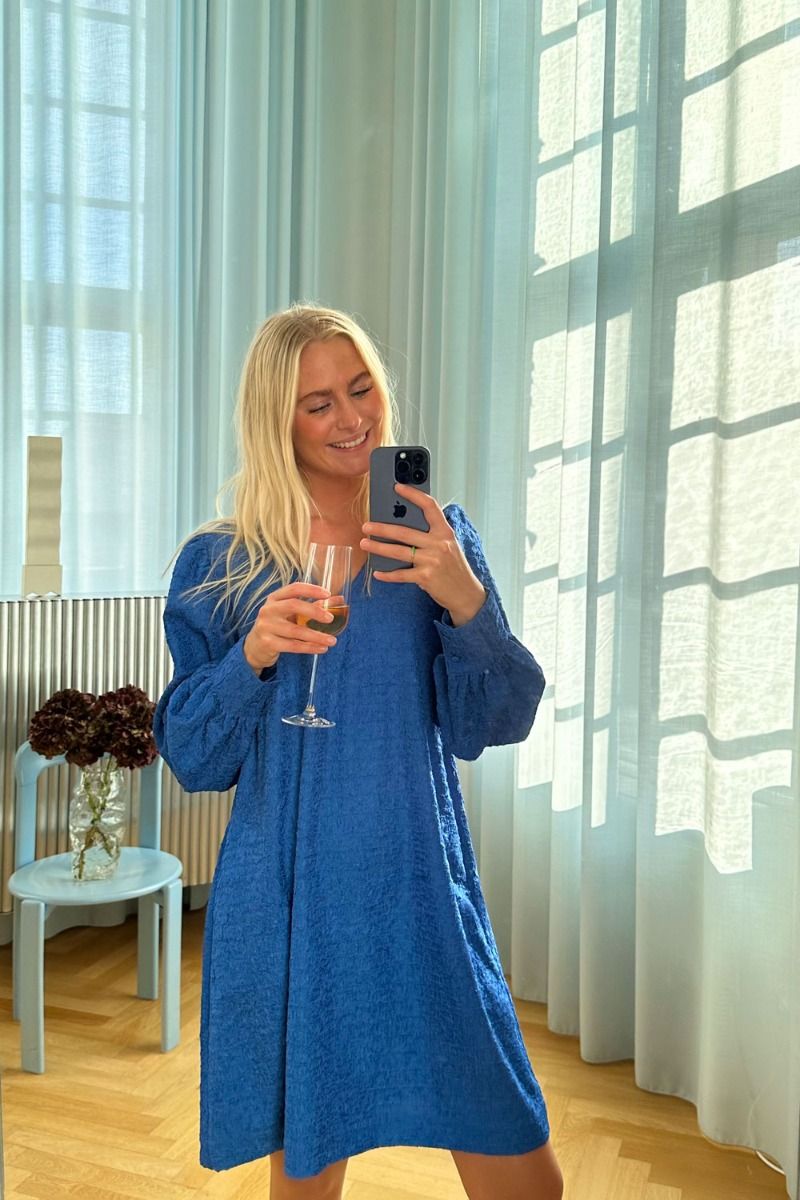 Modström - Kjole - BisouMD Dress - Bright Ocean