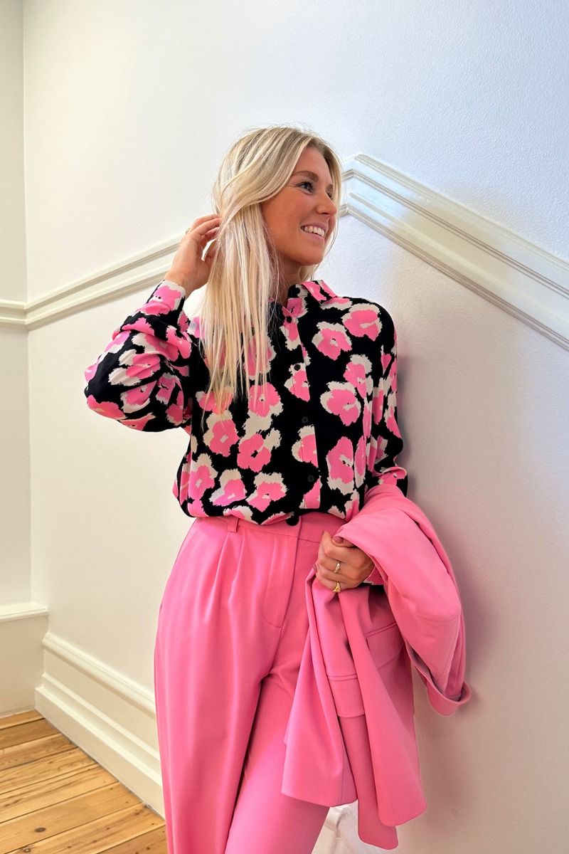 Modström - Skjorte - BibbieMD Print Shirt - Cosmos Fleur