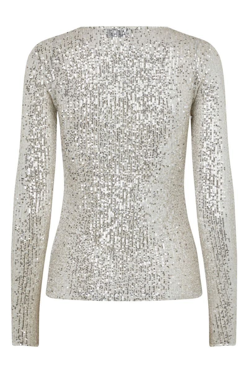 Modström - Bluse - FannieMD Top - Silver
