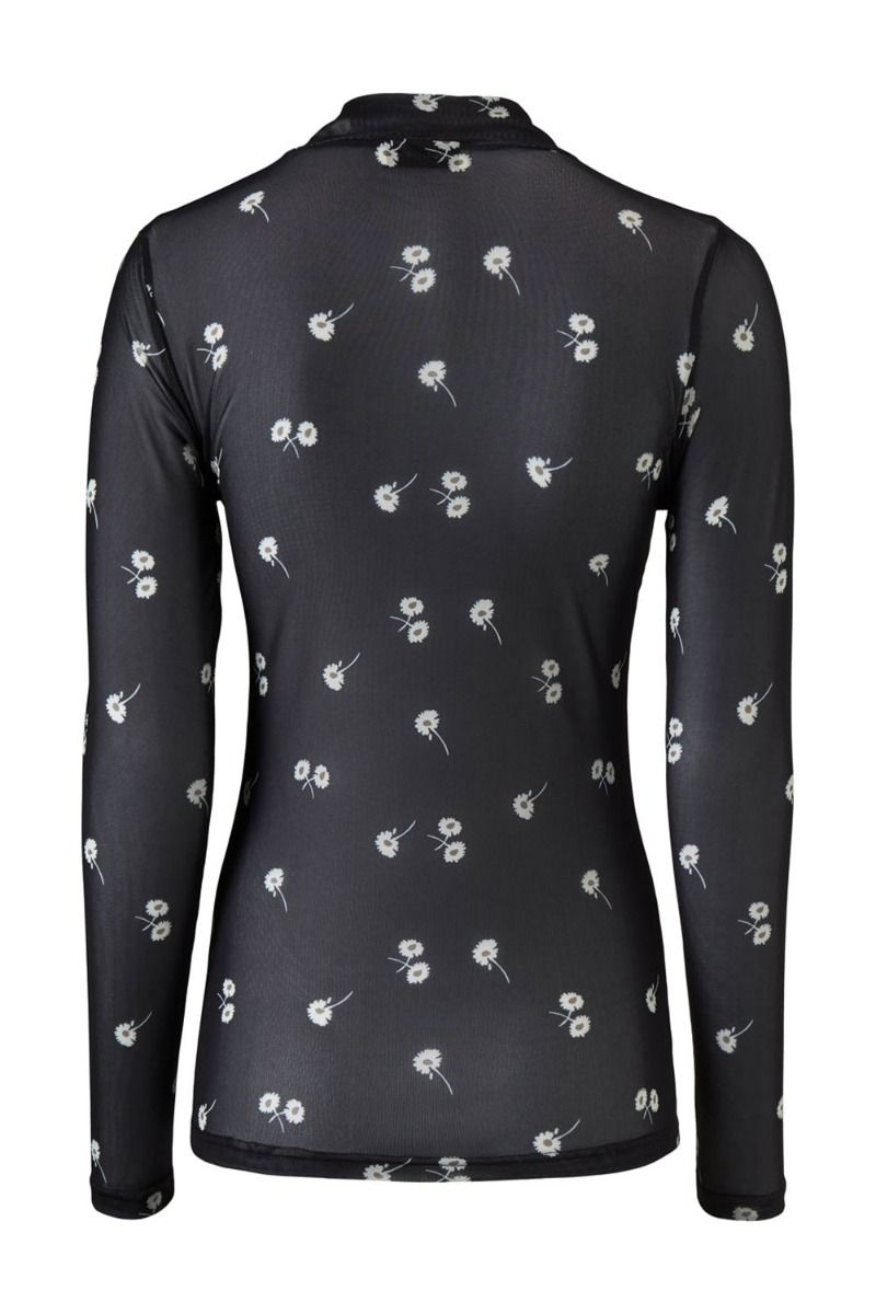 Modström - Bluse - Missy Print Top - Dark Daisy