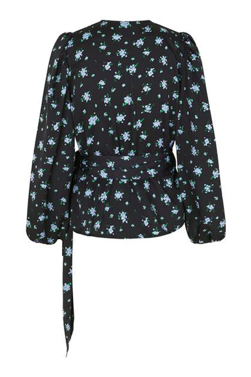Modström - Bluse - Ness Print Top - Waterbloom