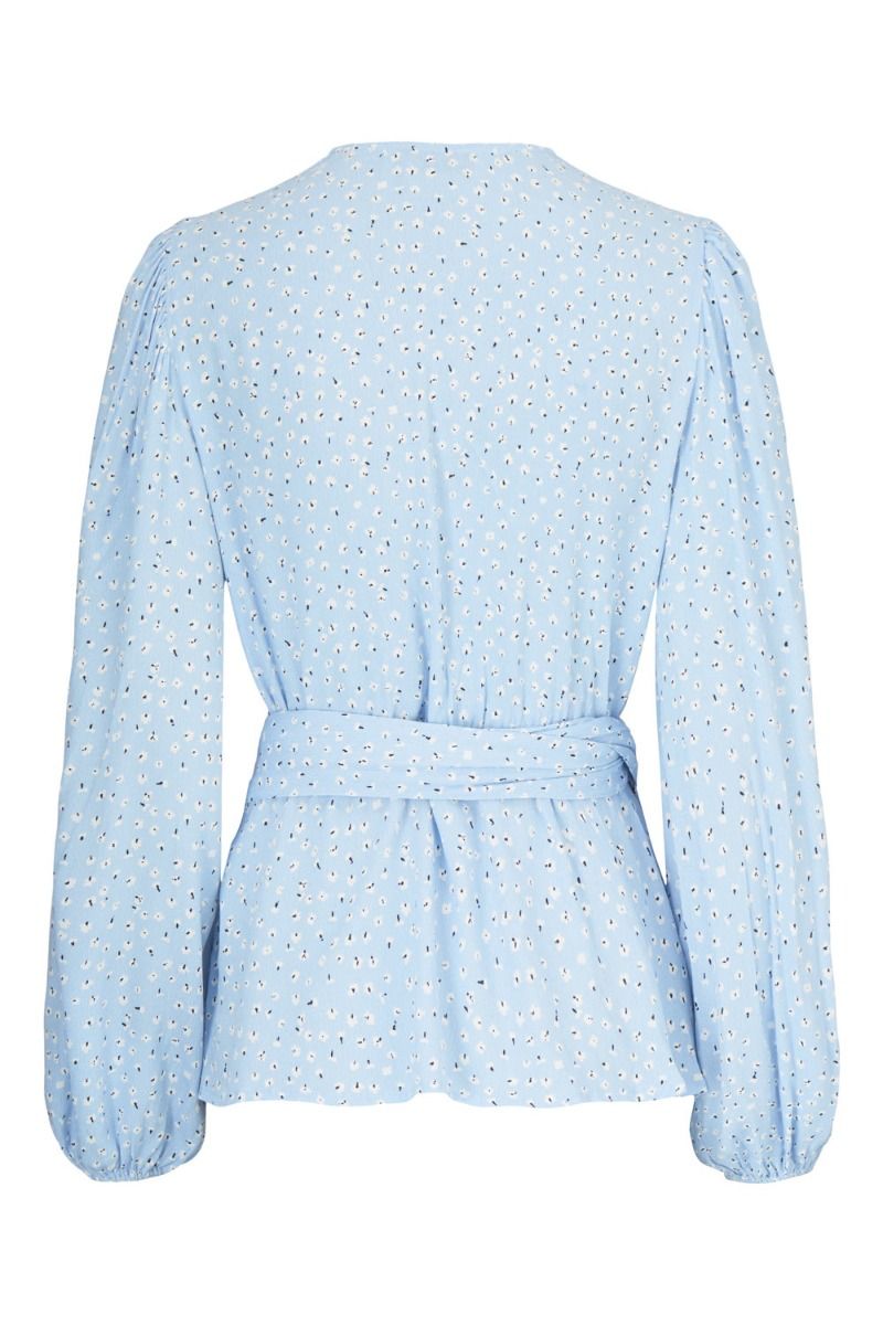 Modström - Bluse - Tammi Print Top - Blue Mini Bloom