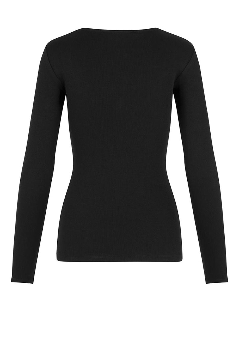 Modström - Bluse - ToxieMD LS Top - Black