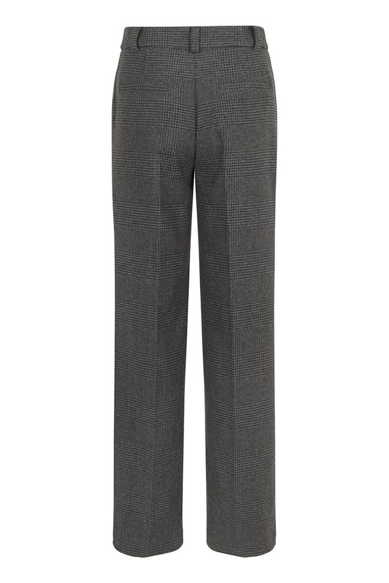 Modström - Bukser - Gale Check Pants - Cox Grey Check