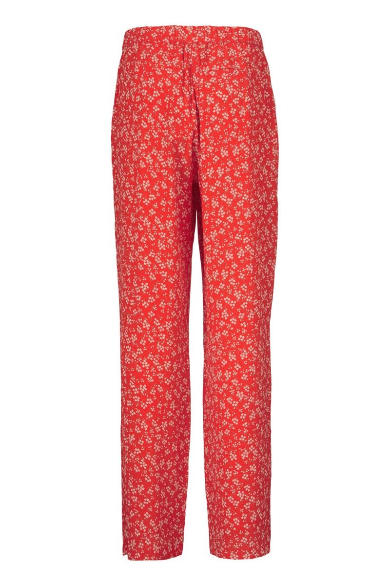 Modström - Bukser - Lotte Print Pants - Cherry Blossom