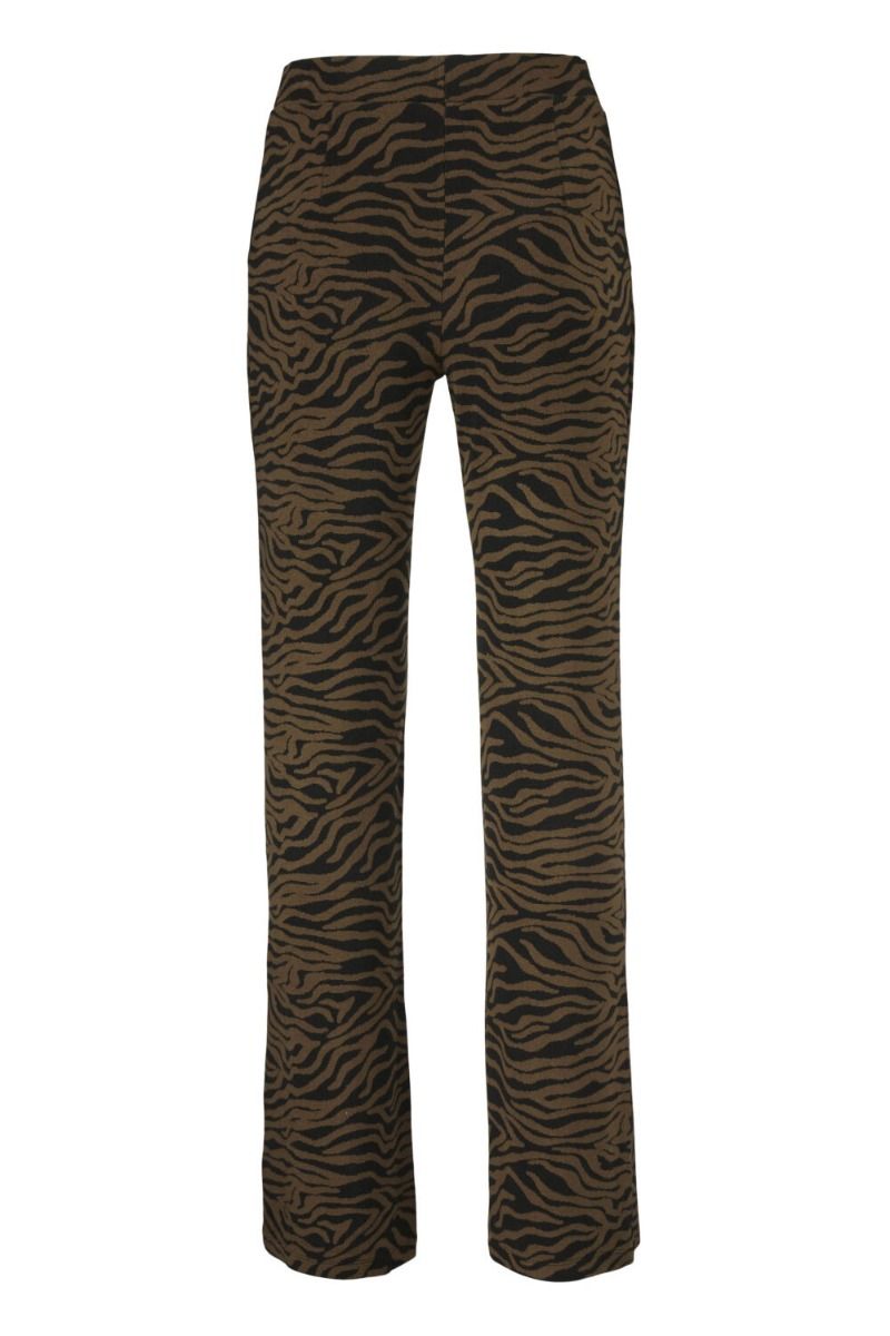 Modström - Bukser - Ming Pants - Pecan Zebra