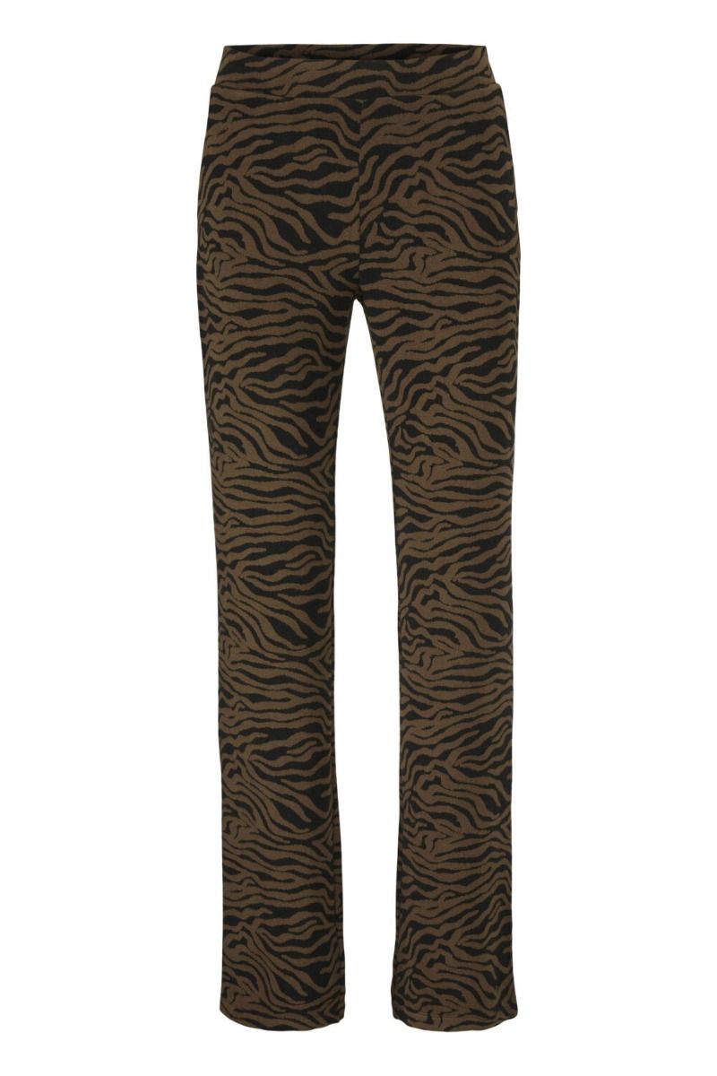 Modström - Bukser - Ming Pants - Pecan Zebra
