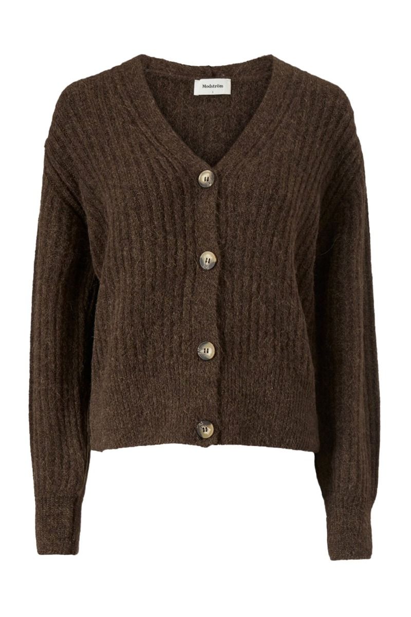 Modström - Cardigan - Goldie Cardigan - Pecan