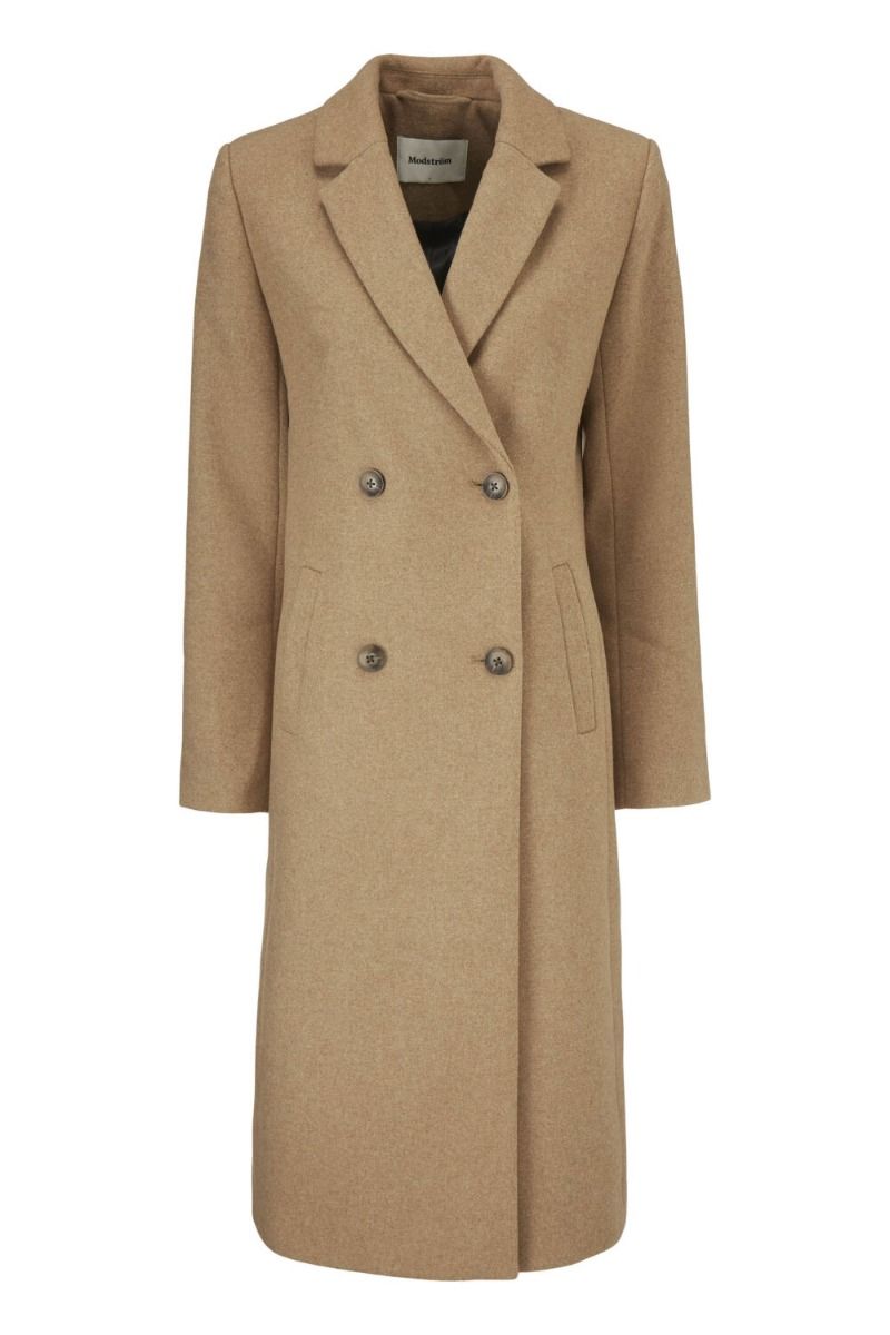 Modström - Jakke - Odelia Long Coat - Brown Sugar
