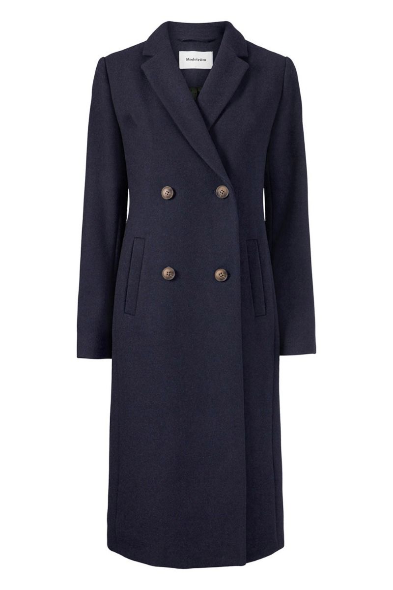 Modström - Jakke - Odelia Long Coat - Navy Sky