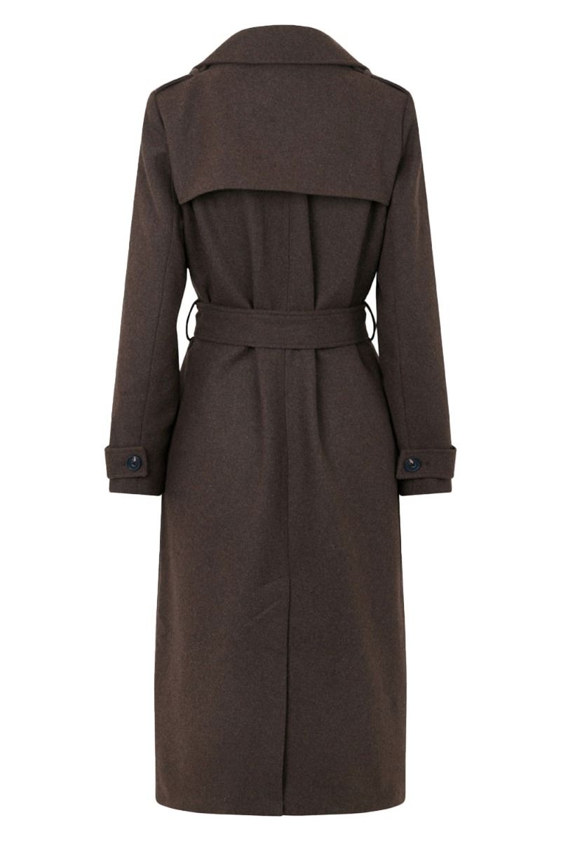 Modström - Jakke - ShayMD Coat - Dark Coffee