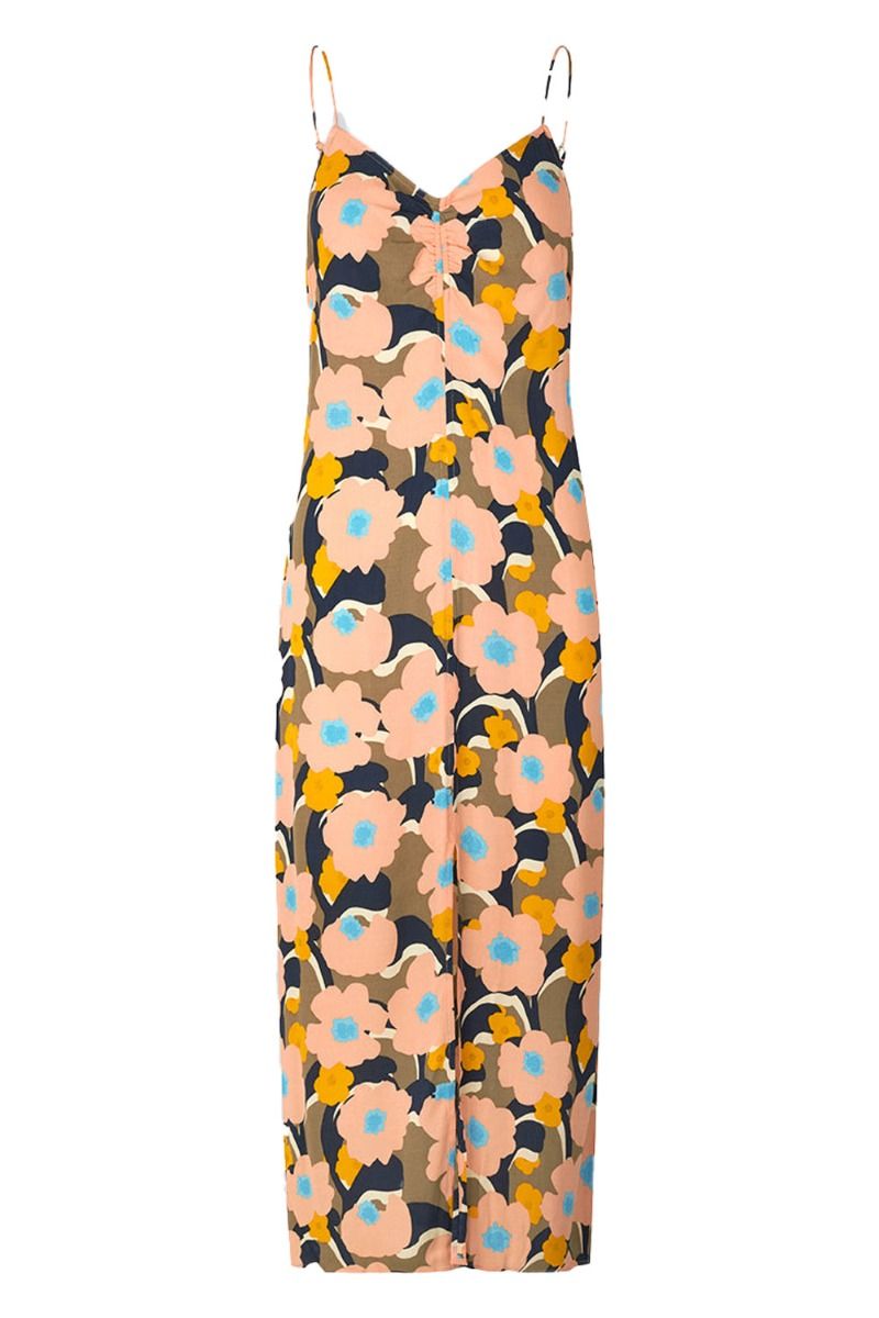 Modström - Kjole - DustinMD Print Strap Dress - Sunset Bouquet
