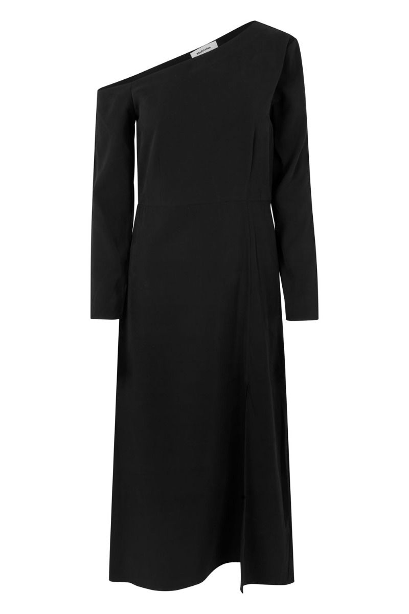 Modström - Kjole - FanyaMD Long Dress - Black