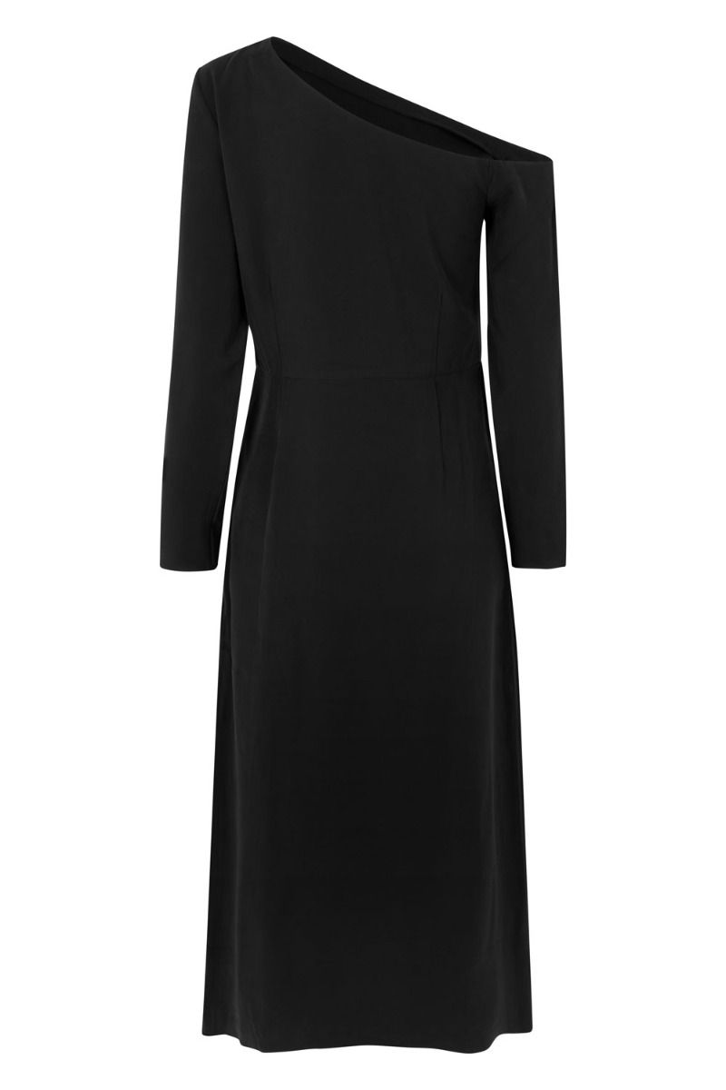 Modström - Kjole - FanyaMD Long Dress - Black