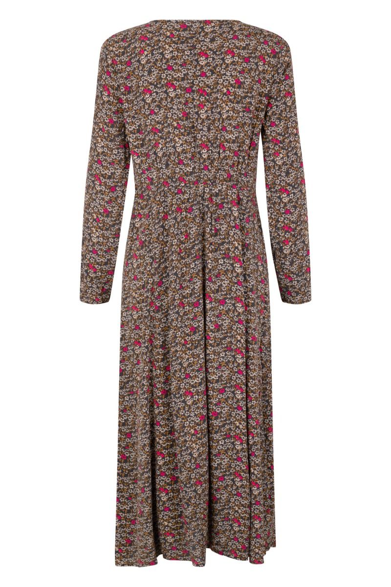 Modström - Kjole - FloryMD Print Dress - Vibrant Fall Flower