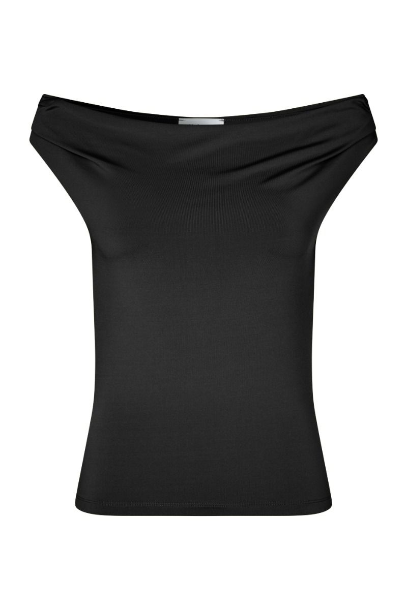 Modström - Top - HimaMD Off-shoulder Top - Black