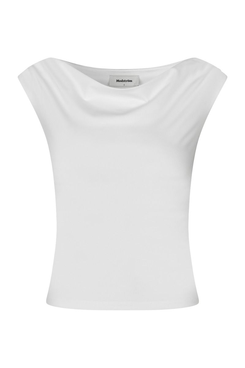 Modström - Top - HimaMD Off-shoulder Top - Soft White