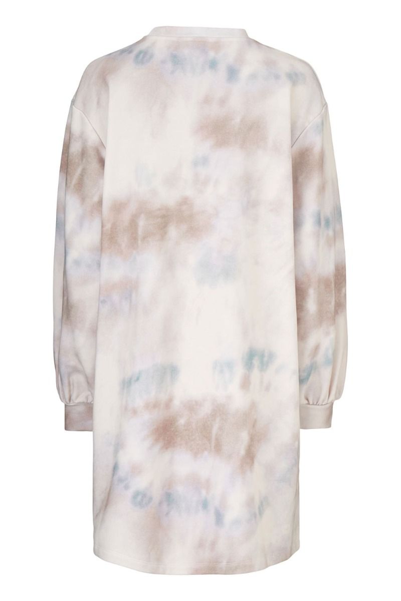 Modström - Kjole - Holly Print Dress - Sage Tie Dye